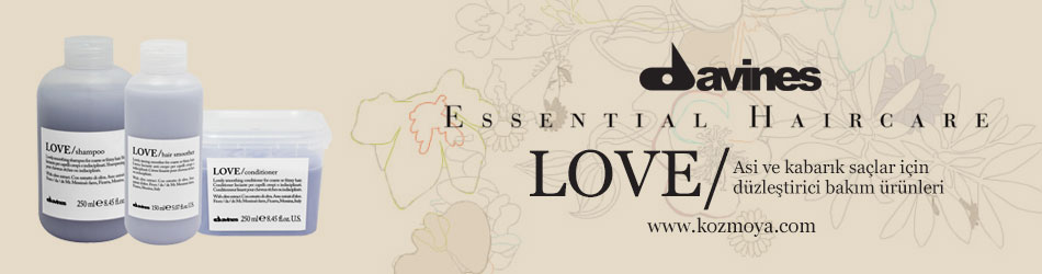 Davines Essential Haircare Love Smooth Asi ve Kabarık Saçlar İçin Düzleştirici Bakım Ürünleri