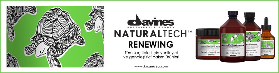 Davines Natural Tech Renewing Tüm Saç Tipleri İçin Gençleştirici ve Yenileyici Bakım Ürünleri