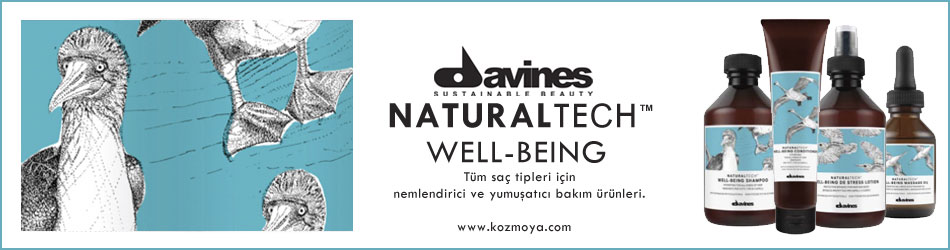 Davines Natural Tech Well-Being Tüm saç tipleri için nemlendirici bakım ürünleri