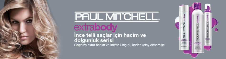 PAUL MITCHELL Extra Body İnce telli saçlar için hacim ve dolgunluk serisi