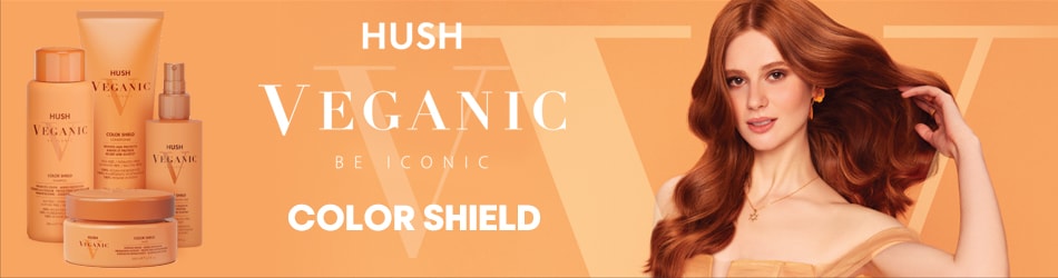 HUSH Veganic Color Shield Boyalı Saçlar İçin Renk Koruyucu Bakım Ürünleri