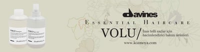 Davines Essential Haircare Volu İnce Telli Saçlar İçin Hacimlendirici Sülfatsız Parabensiz Bakım Ürünleri
