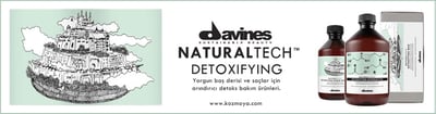 Davines Detoxifying Davines Natural Tech Detoxifying Yorgun baş derisi için detoks bakım ürünleri