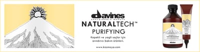 Davines Purifying Kepekli ve yağlı saçlar için arındırıcı derin temizleme bakım ürünleri
