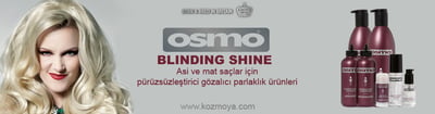 OSMO Blinding Shine Asi ve Mat Saçlar İçin Pürüzsüzleştirici Parlaklık Ürünleri OSMO Blinding Shine Asi ve Mat Saçlar İçin Pürüzsüzleştirici Parlaklık Ürünleri