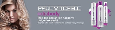 PAUL MITCHELL Extra Body İnce telli saçlar için hacim ve dolgunluk serisi