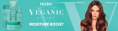 HUSH Veganic Moisture Boost Kuru Saçlar İçin Nemlendirici Bakım Ürünleri