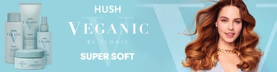 HUSH Veganic Super Soft Yumuşaklık Veren Saç Bakım Ürünleri HUSH Veganic Super Soft Yumuşaklık Veren Saç Bakım Ürünleri