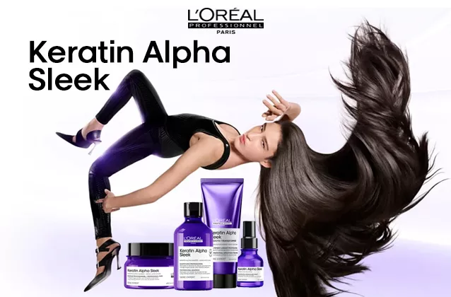 Loreal Keratin Alpha Sleek