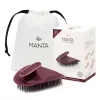 Manta Kırılma Önleyici Esnek ve Hassas Kolay Tarama Fırçası Classic Burgundy