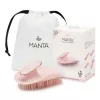 Manta Kırılma Önleyici Esnek ve Hassas Kolay Tarama Fırçası Rose Blush Pink