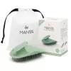Manta Kırılma Önleyici Esnek ve Hassas Kolay Tarama Fırçası Serene Green