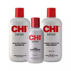 CHI Infra Cleanse And Shine 3'lü Bakım Seti 