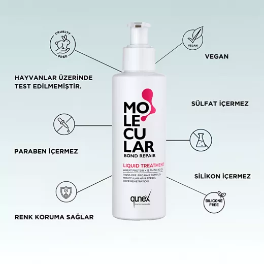 Molecular Bond Repair Aşırı Yıpranmış Yanmış Saçlar İçin Onarıcı Serum 150ml
