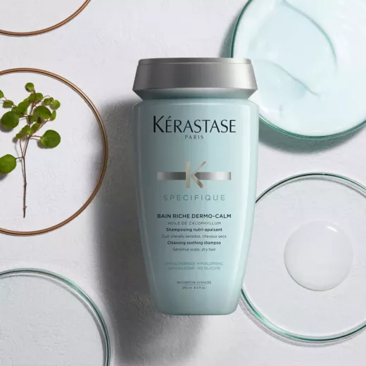 KERASTASE Specifique Bain Riche Dermo Calm Hassas ve Kuru Saçlar İçin Yatıştırıcı Şampuan 250ml