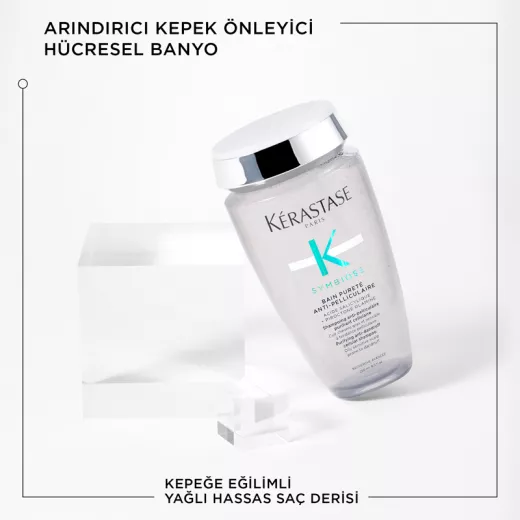 KERASTASE Symbiose Bain Purete Anti-Pelliculaire Kepek ve Yağlanma Karşıtı Nem Şampuanı 250ml