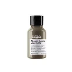 LOREAL Absolut Repair Molecular Tüm Yıpranmış Saçlar İçin Onarıcı ve Güçlendirici Sülfatsız Şampuan Mini 100ml