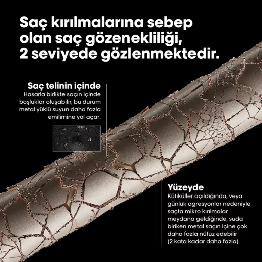 LOREAL Metal Detox Şampuan Öncesi Bakım Serumu 250ml