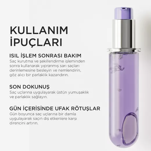 Kerastase Blond Absolu Huile Cicagloss Sarı Saçlar İçin Yoğun Güçlendirici Bakım Yağı Refill 75ml