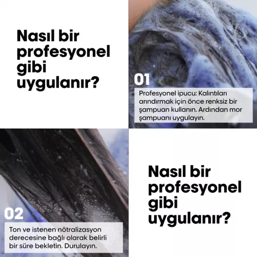 LOREAL Vitamino Color Spectrum Boyalı Sarı Saçlar İçin Mor Şampuan 300ml