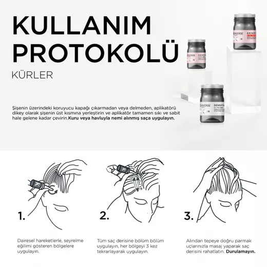 KERASTASE Genesis Cure Apaisante Hassas Saç Derisi Yatıştırıcı Ampül Kür 10x6ml