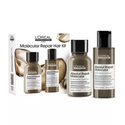 LOREAL Absolut Repair Molecular Repair Hair Kit Duo İkili Onarıcı Mini Saç Bakım Seti