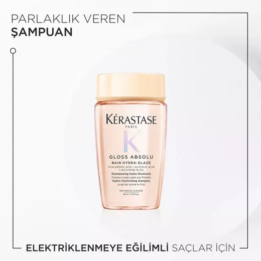 Kerastase Gloss Absolu Anti-Frizz Glossy Hair Set Elektriklenme Önleyici Parlaklık Seti Mini