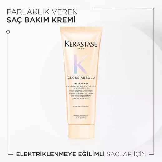 Kerastase Gloss Absolu Anti-Frizz Glossy Hair Set Elektriklenme Önleyici Parlaklık Seti Mini
