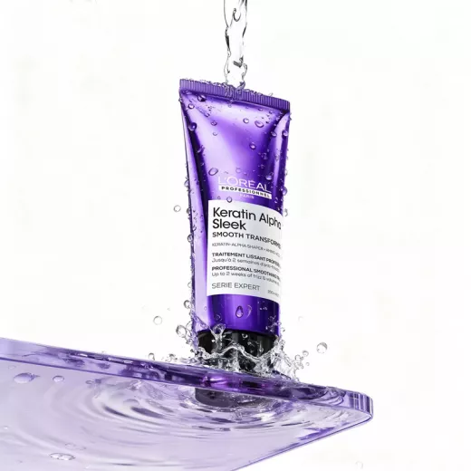 LOREAL Keratin Alpha Sleek Smooth Transformer Elektriklenme Önleyici ve Pürüzsüzleştirici Saç Kremi 200ml