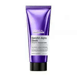 LOREAL Keratin Alpha Sleek Smooth Transformer Elektriklenme Önleyici ve Pürüzsüzleştirici Saç Kremi 200ml