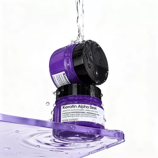 LOREAL Keratin Alpha Sleek Elektriklenme Önleyici ve Pürüzsüzleştirici Saç Maskesi 250ml
