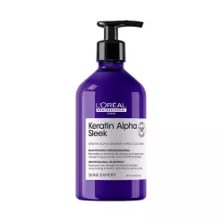 LOREAL Keratin Alpha Sleek Elektriklenme Önleyici ve Pürüzsüzleştirici Sülfatsız Şampuan 500ml