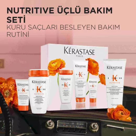 KERASTASE Nutritive Kuru Saçlar İçin Nemlendirici Set