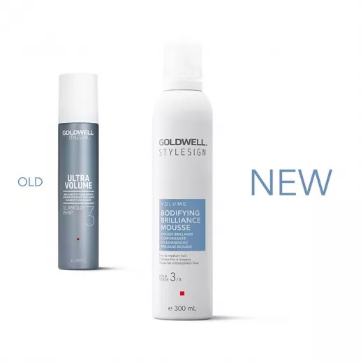 GOLDWELL Style Sign Volume Bodifying Brilliance Mousse Orta Tutucu Hacimlendirici Parlaklık Köpüğü 300ml