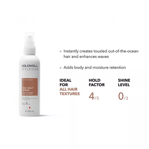 GOLDWELL Style Sign Texture Sea Salt Spray Dokulandırıcı Mat Deniz Tuzu Spreyi 200ml