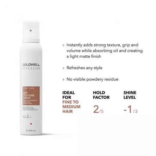 GOLDWELL Style Sign Texture Dry Texture Spray Orta Tutucu Dokulandırıcı Sprey 200ml