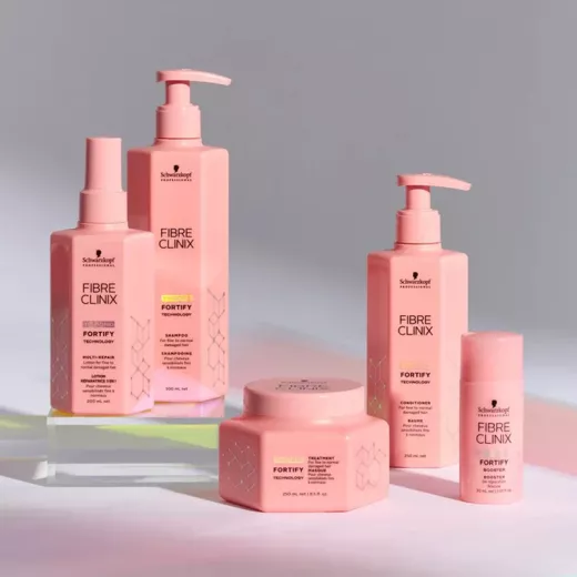 Schwarzkopf Fibre Clinix Fortify Booster Yıpranmış Aşırı İşlem Görmüş Saçlar İçin Onarıcı Güçlendirici Maske Takviye Serumu 100ml