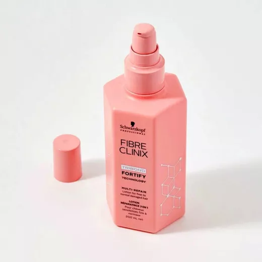 Schwarzkopf Fibre Clinix Fortify Multi-Repair Lotion Yıpranmış Aşırı İşlem Görmüş Saçlar İçin Onarıcı Güçlendirici Durulanmayan Losyon 200ml