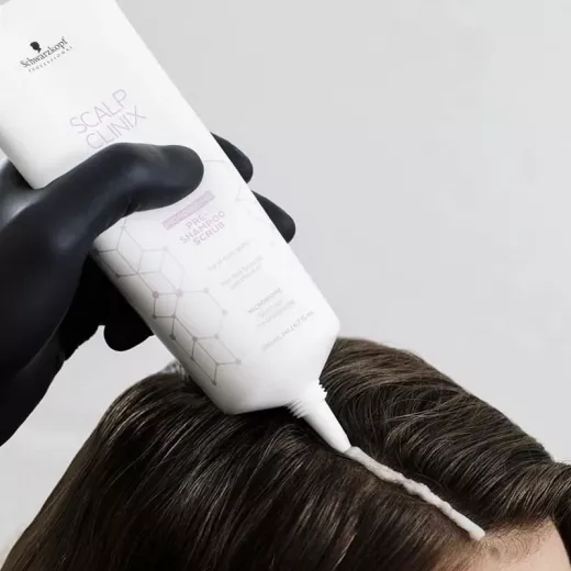 Schwarzkopf Scalp Clinix Pre-Shampoo Scrub Şampuan Öncesi Derin Temizleyici Peeling Maskesi 200ml