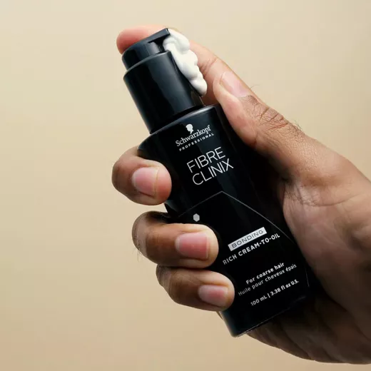 Schwarzkopf Fibre Clinix Bonding Rich Cream-to-Oil Kalın Telli Saçlar İçin Krem Bakım Yağı 100ml