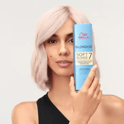 Wella Blondor Soft Blonde 7 Krem Saç Açıcı 200g