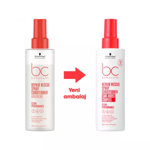 BC Bonacure Acil Kurtarma Yıpranmış Saçlar İçin Durulanmayan Onarıcı Sprey Krem 200ml