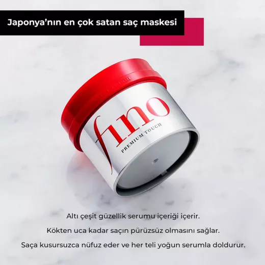 Fino Premium Touch Onarıcı Saç Bakım Maskesi 230g