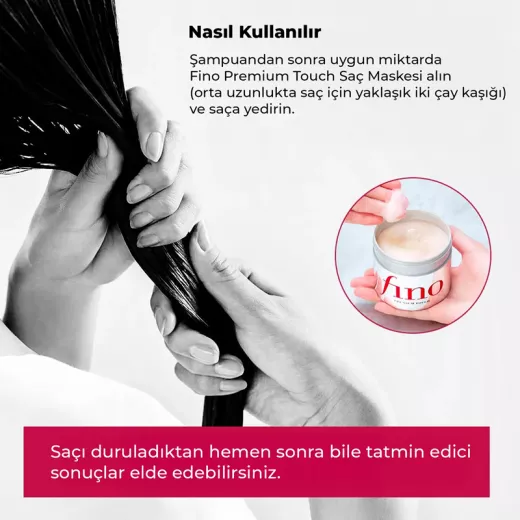 Fino Premium Touch Onarıcı Saç Bakım Maskesi 230g