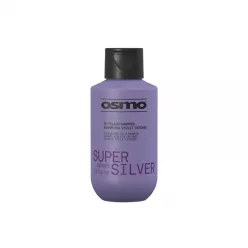 OSMO Super Silver Sarı Saçlar İçin Turuncu Önleyici Sülfatsız Mor Tonlama Şampuanı Mini 100ml