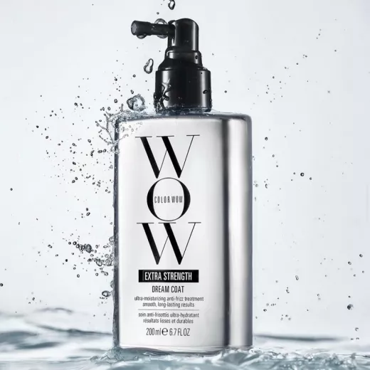 Color WOW Dream Coat Extra Strength Aşırı Kuru/Kıvırcık Saçlar İçin Su Geçirmez Cam Kaplama İksiri 200ml