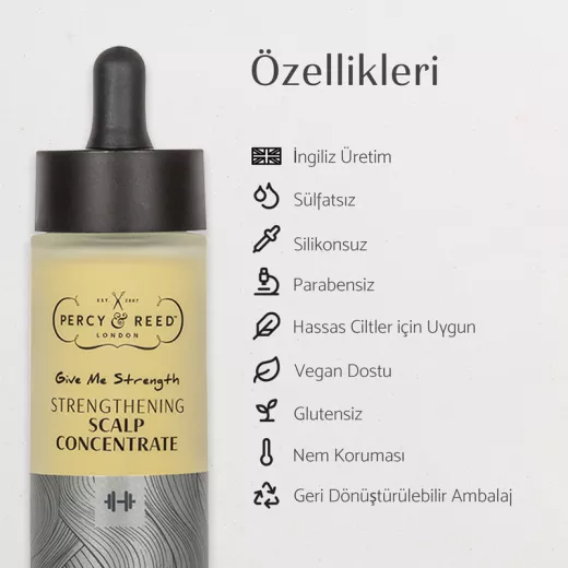Percy & Reed Strength Dökülme Önleyici ve Güçlendirici Konsantre Serum 50ml