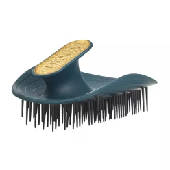 Manta Curls Kıvırcık Saçlar İçin Kırılma Önleyici Esnek ve Hassas Kolay Tarama Fırçası Soft Teal