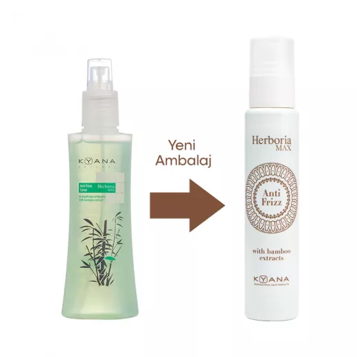 KYANA Herboria MAX Anti Frizz Fön Öncesi Elektriklenme ve Kabarıklık Önleyici Sprey 150ml
