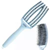 Olivia Garden Finger Brush FB Combo Medium Saç Fırçası Pastel Mavi
